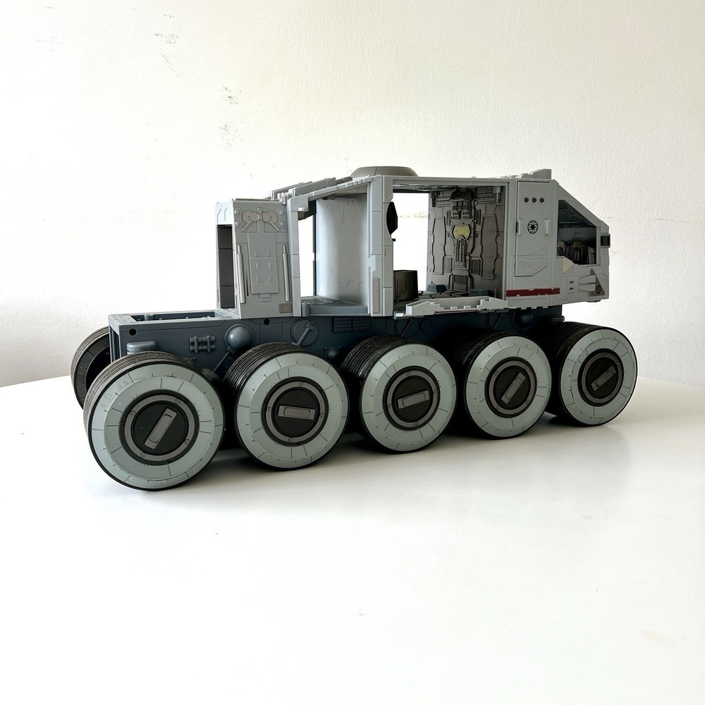 Star Wars The Clone Wars Clone Turbo Tank Vehicle Juggernaut 2008 Incomplete - Picture 3 of 16